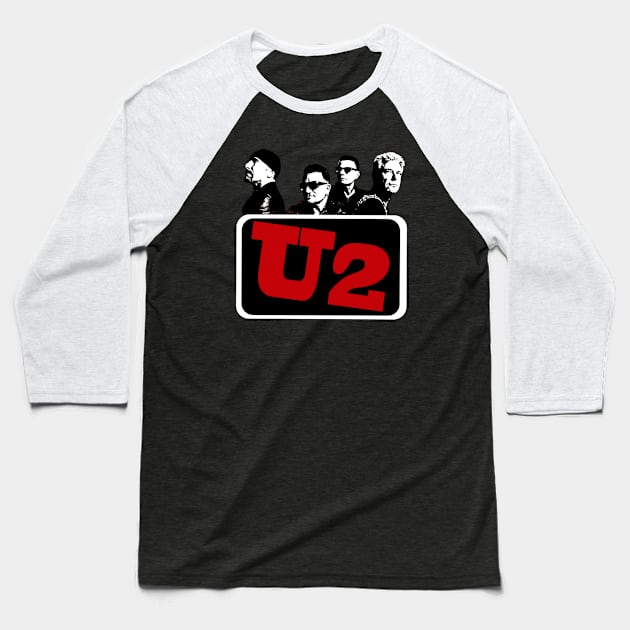 u2 members logo Baseball T-Shirt by CoconutSportsCo